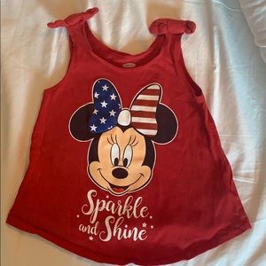 Old navy Minnie 4th of July tank top